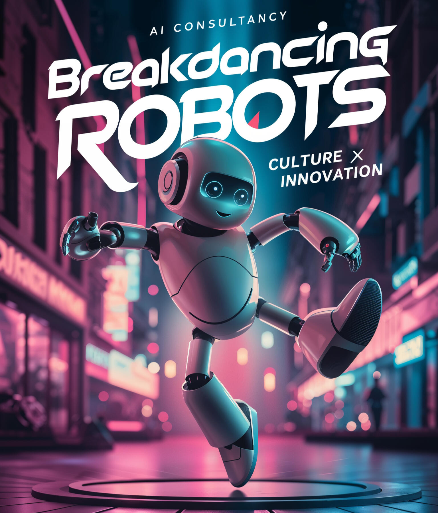 Breakdancing Robots Logo